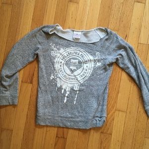 Philadelphia Phillies off the shoulder sweatshirt